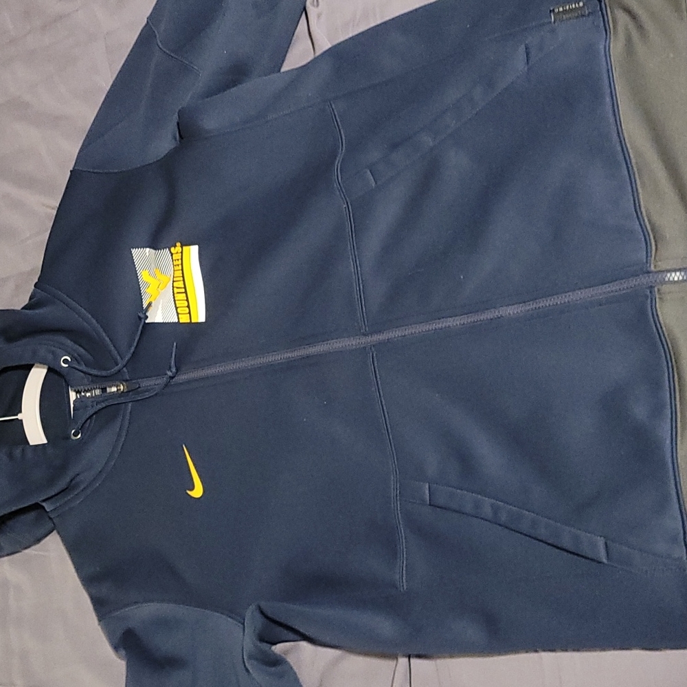 WVU Mountaineers Zip Up Hoodie
